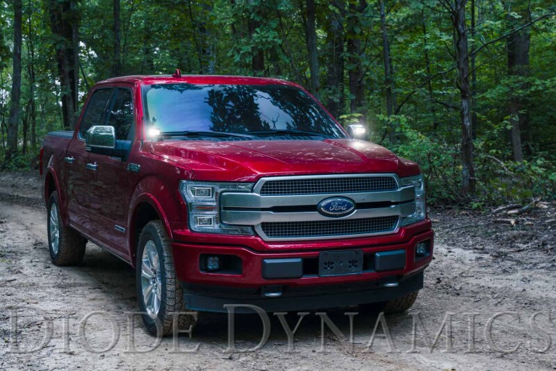 Ford F-150 Ditch Lights - Diode Dynamics - Stage Series - Yellow - `15-`20